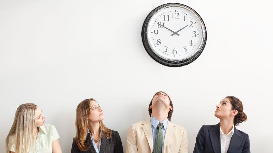 Mantenha o comprometimento; passar o dia de olho no relgio s vai fazer o tempo correr mais lento para voc imagem: Getty Images